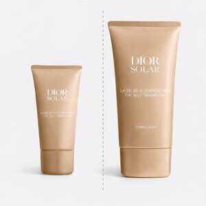 $145 Dior Solar Self-Tanning Body Gel 150 ml  5 oz  + 1.7 face La Gelee Set